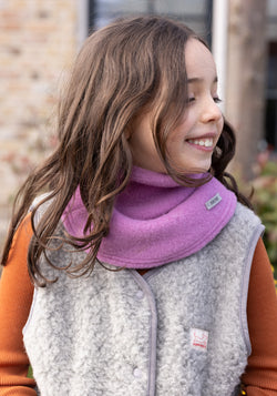 Pieptar fleece din lână merinos - Berry