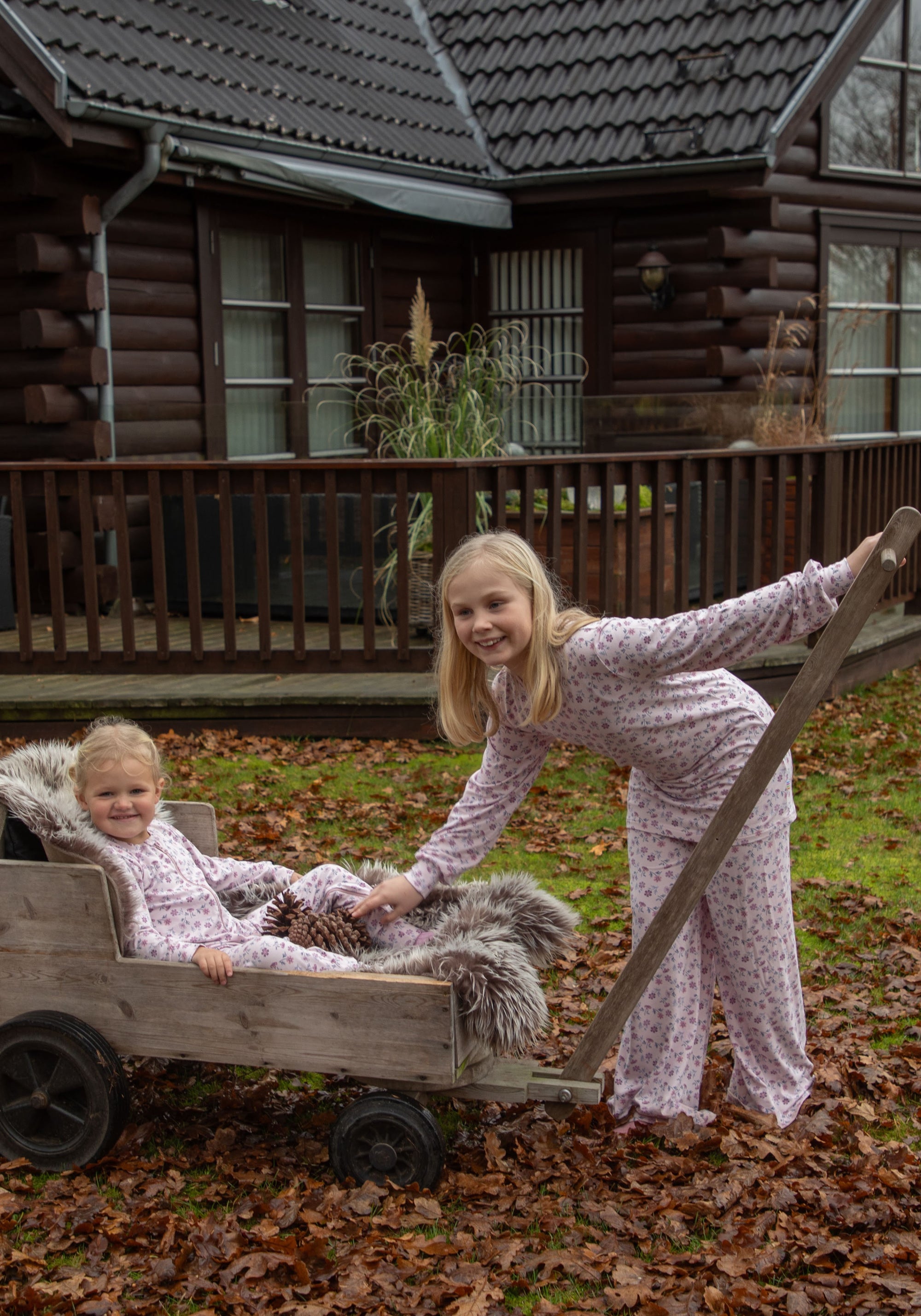 Pijama din bambus - Blossom