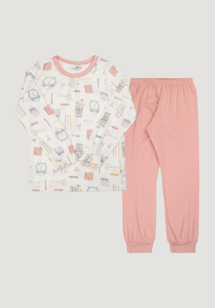 Pijama din bambus - Girls Desk