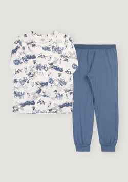 Pijama din bambus - Graffiti
