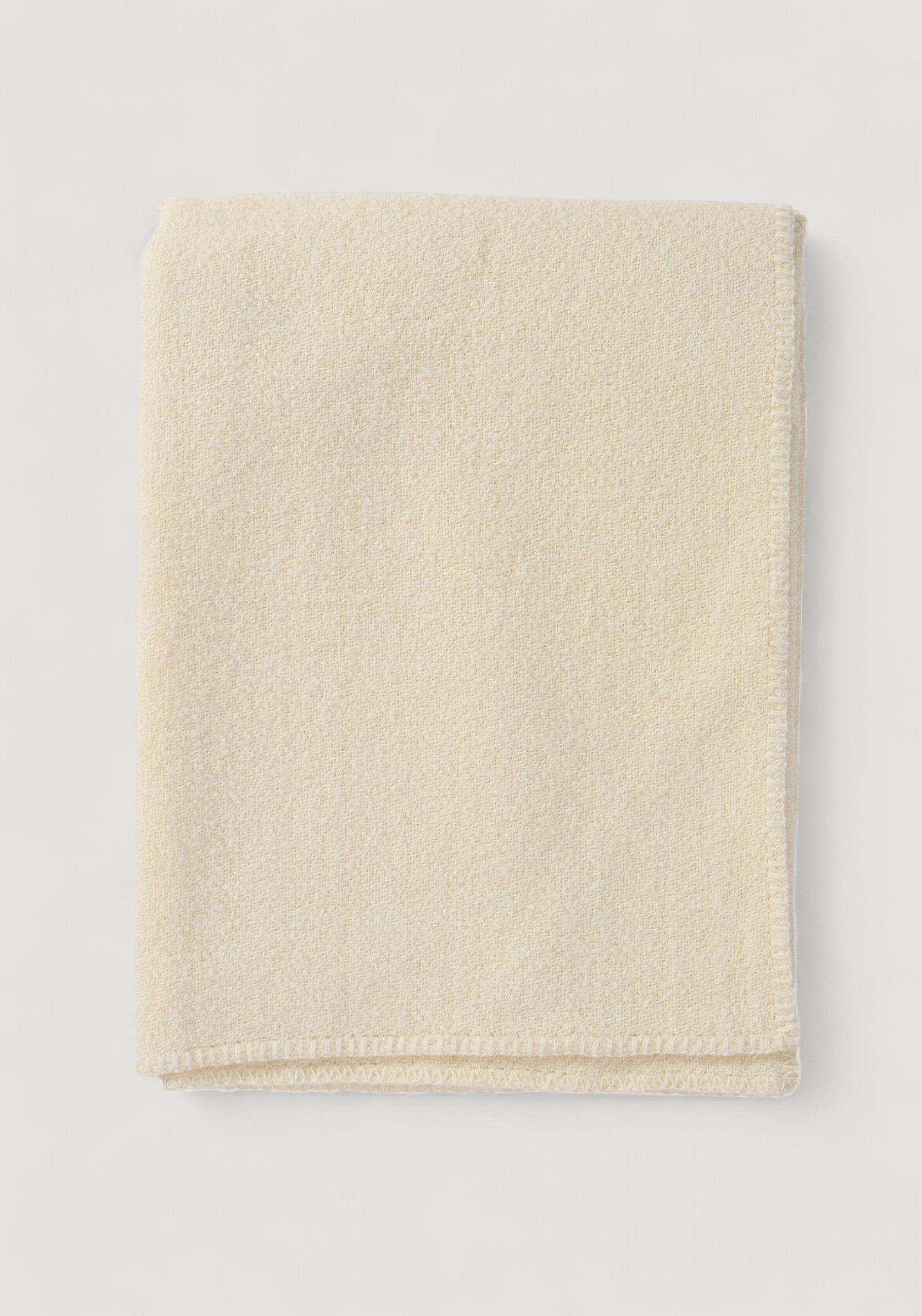 Pled din lână - Boucle Cream