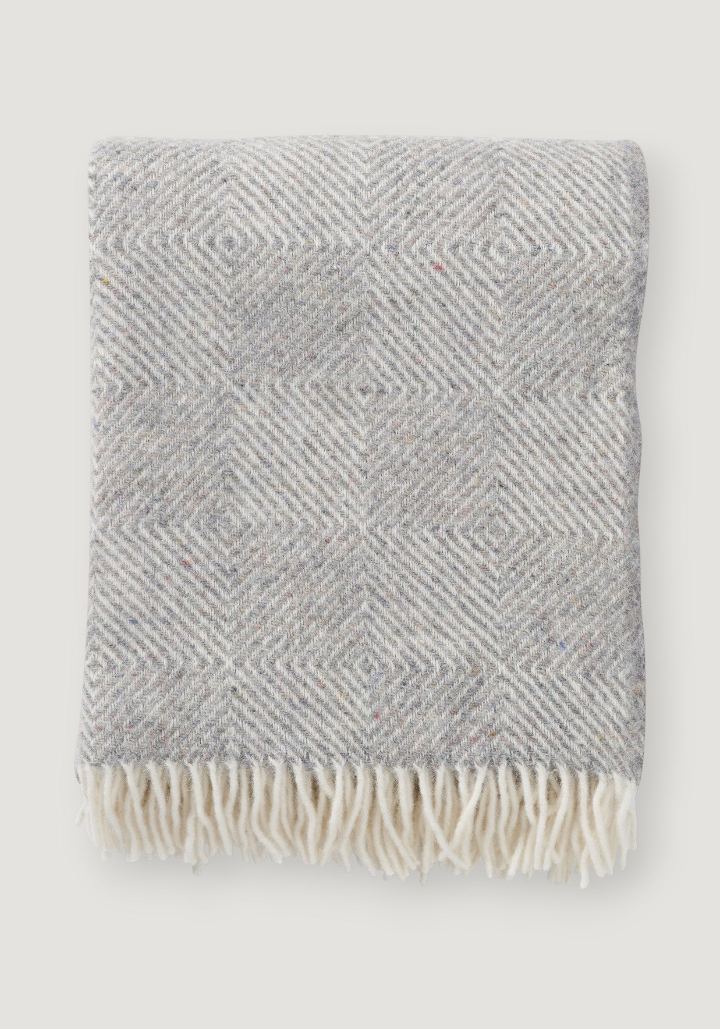 Pled din lână - Gooseye Grey