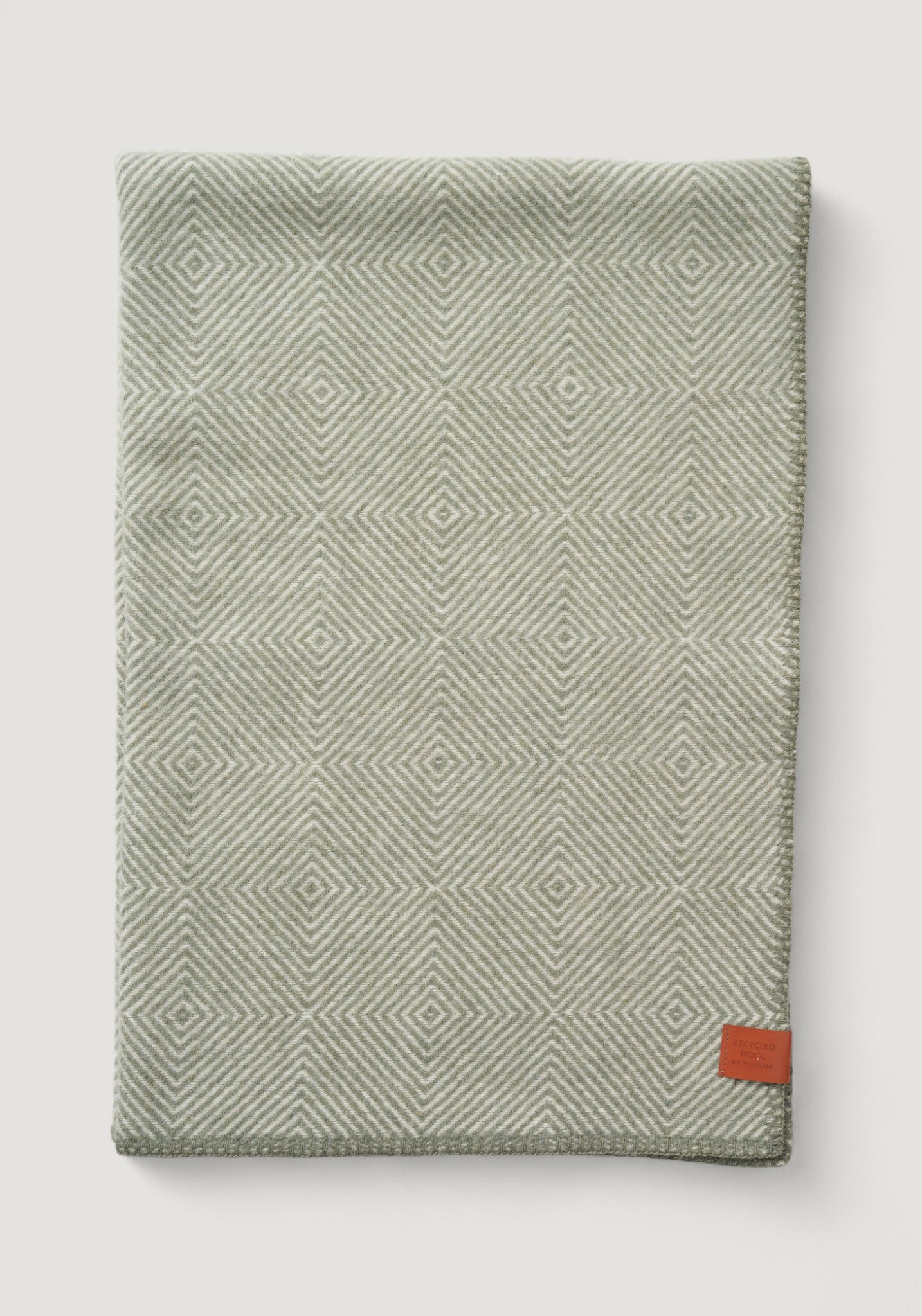 Pled din lână - Gooseye Kids Green