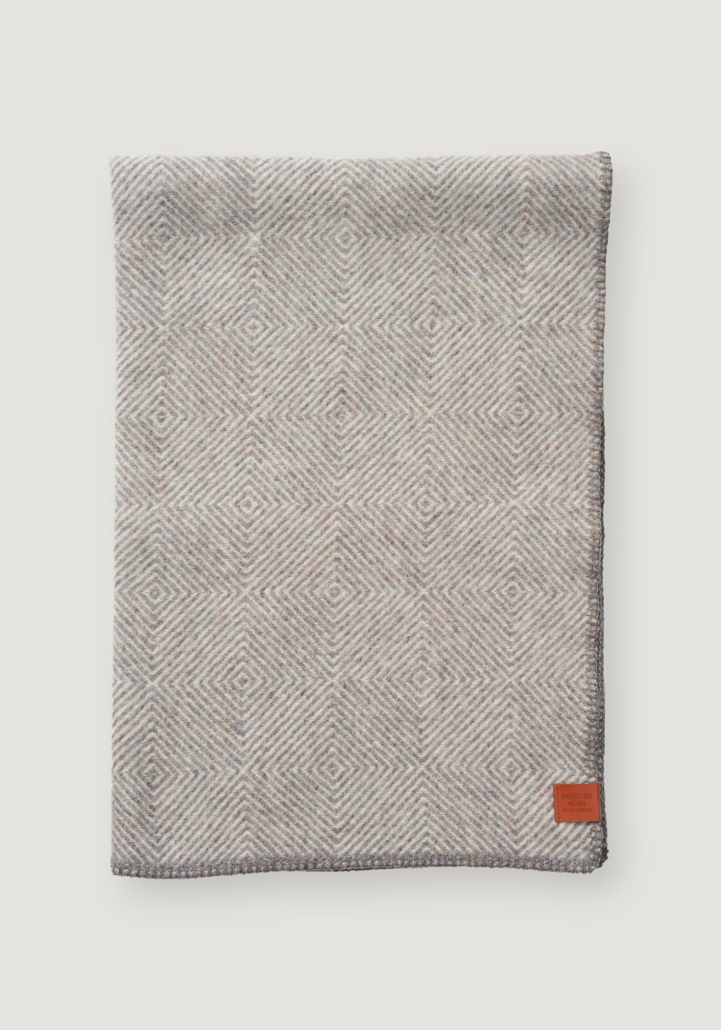 Pled din lână - Gooseye Kids Grey