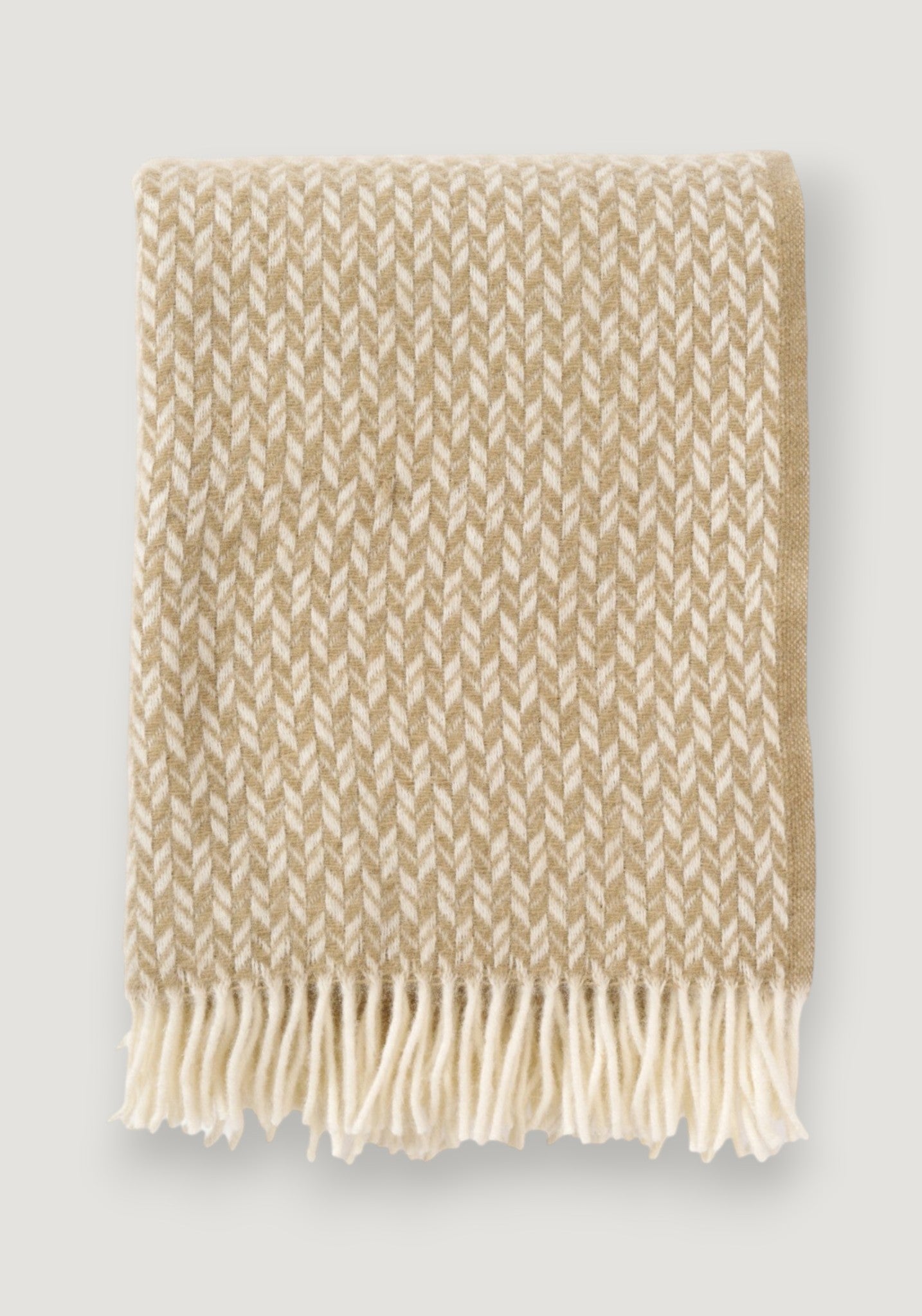 Pled din lână - Lovik Beige
