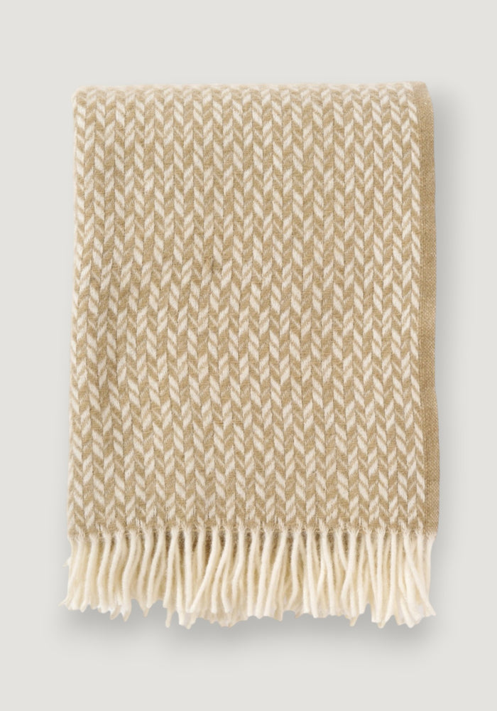 Pled din lână - Lovik Beige