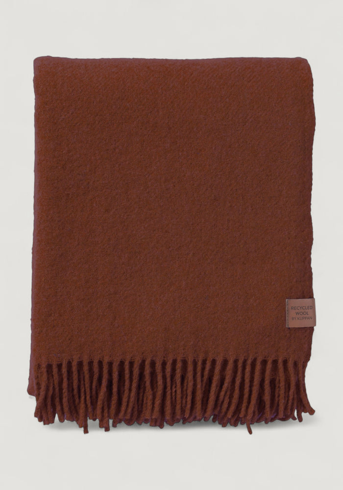 Pled din lână - True Rust