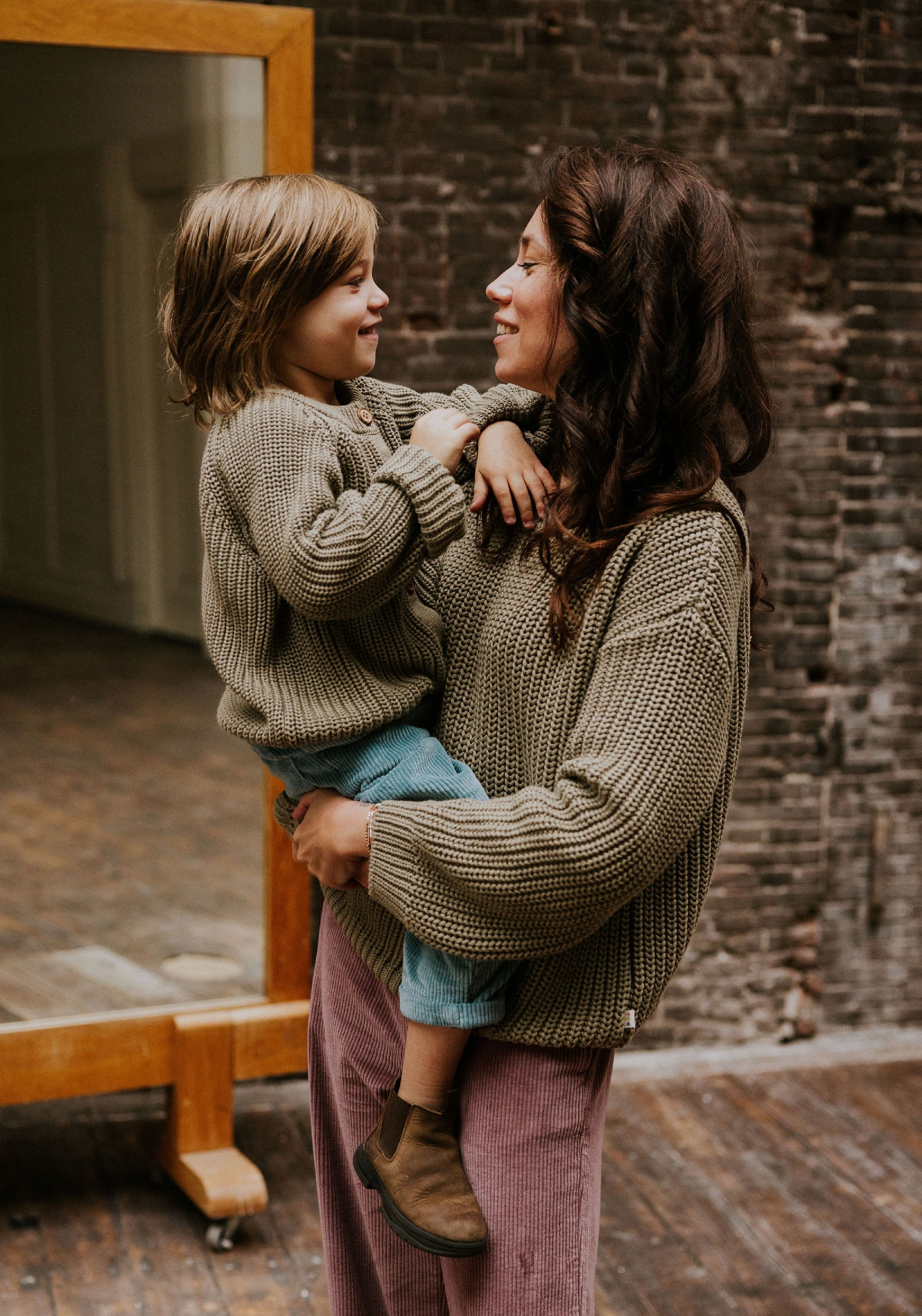 Pulover Chunky Knit femei din bumbac - Sage Yuki HipHip.ro