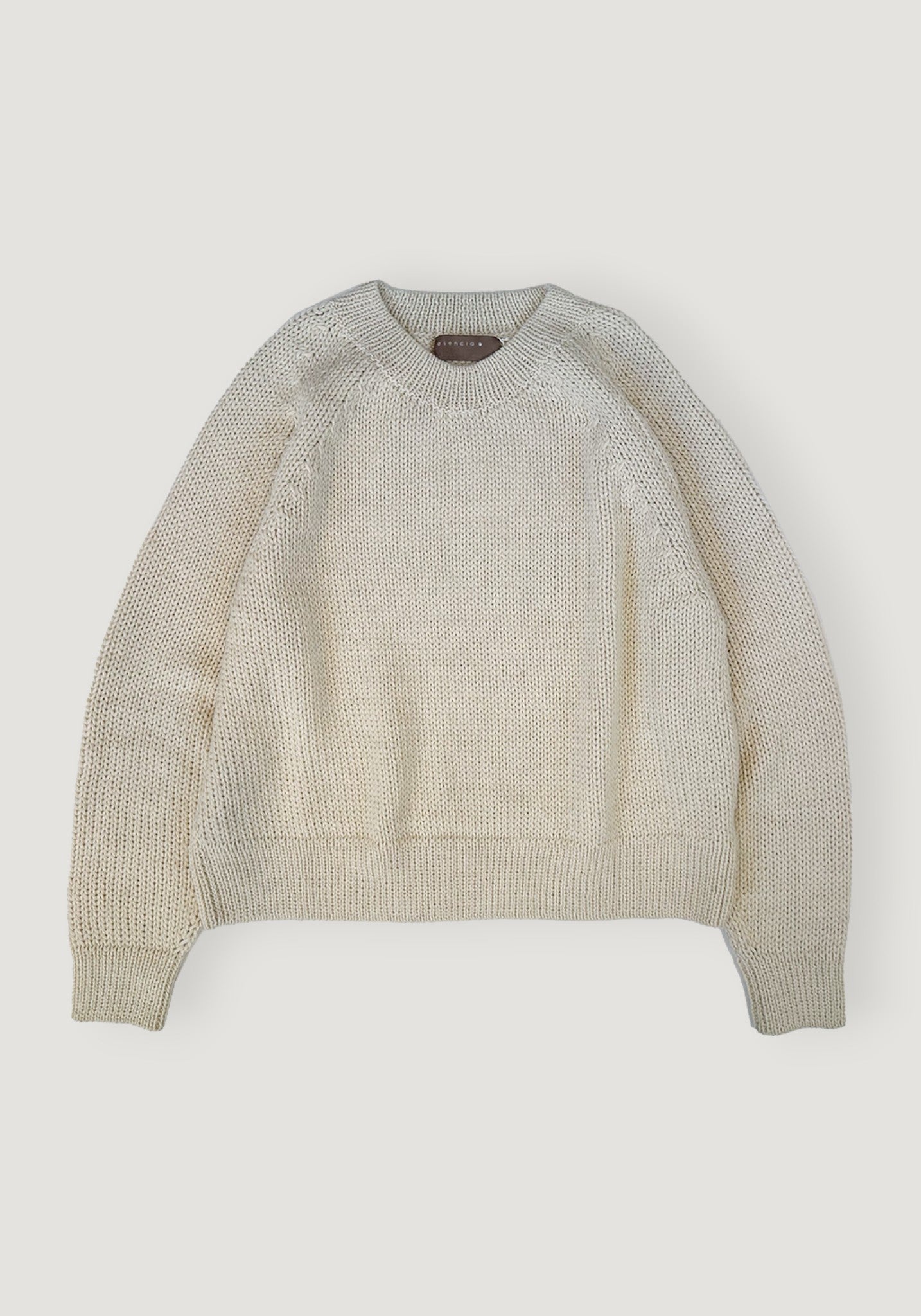 Pulover din alpaca - Naja Ivory