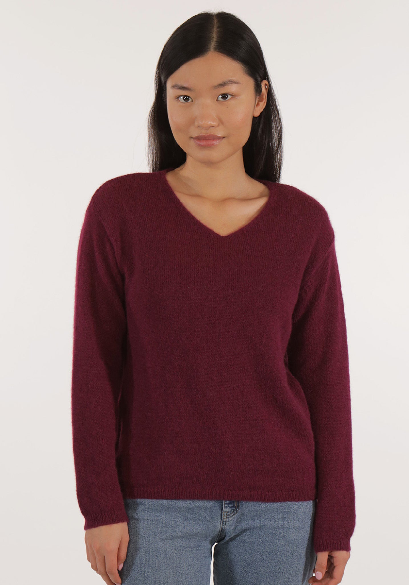 Pulover din baby alpaca - Doriane Plum