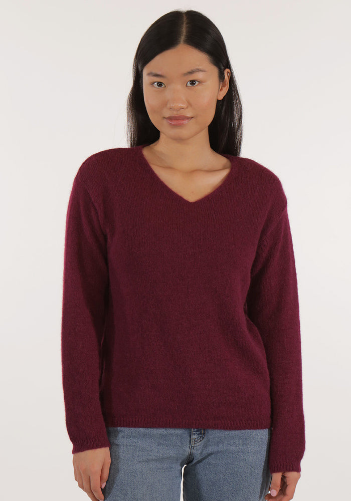 Pulover din baby alpaca - Doriane Plum