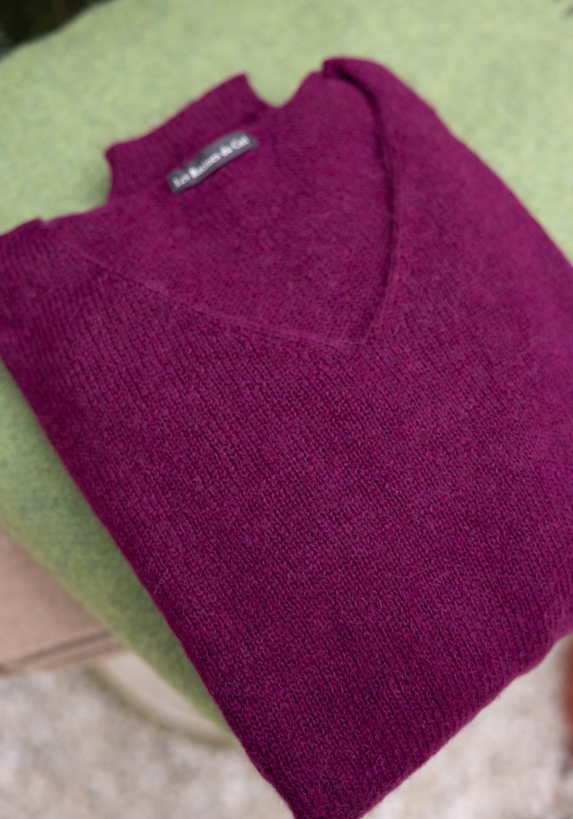 Pulover din baby alpaca - Doriane Plum