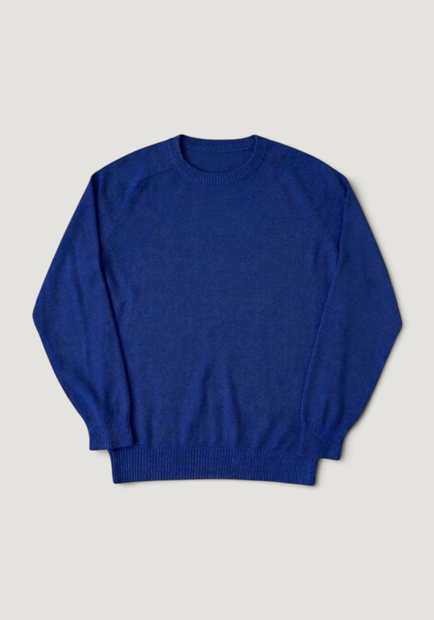 Pulover din baby alpaca - Royal Blue