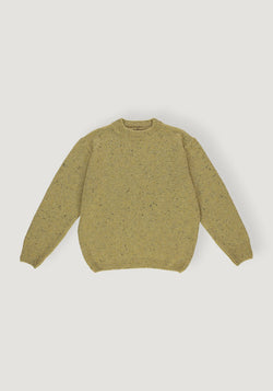 Pulover din lână - Brome Speckled Yellow