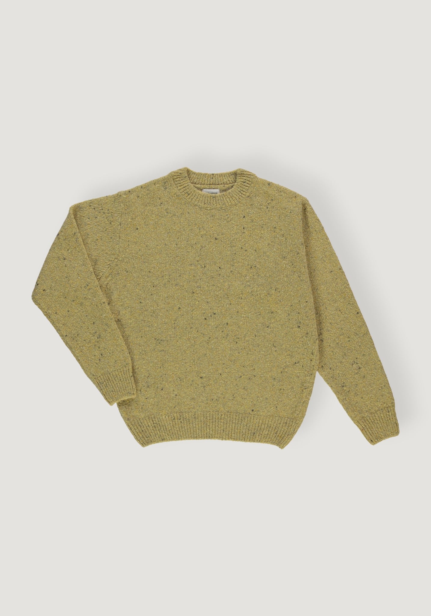 Pulover din lână - Brome Speckled Yellow