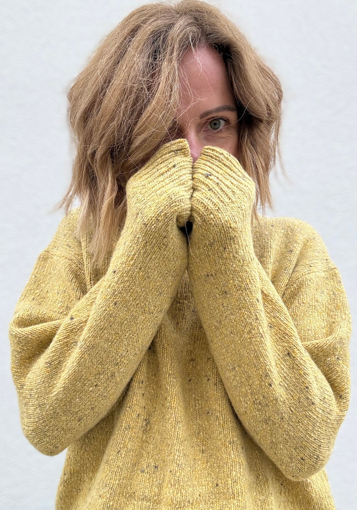Pulover din lână - The Speckled Yellow