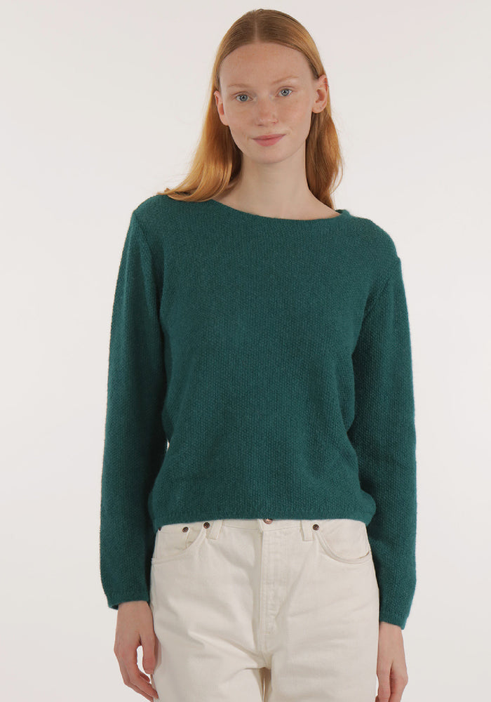 Pulover femei baby alpaca - Isadora Green