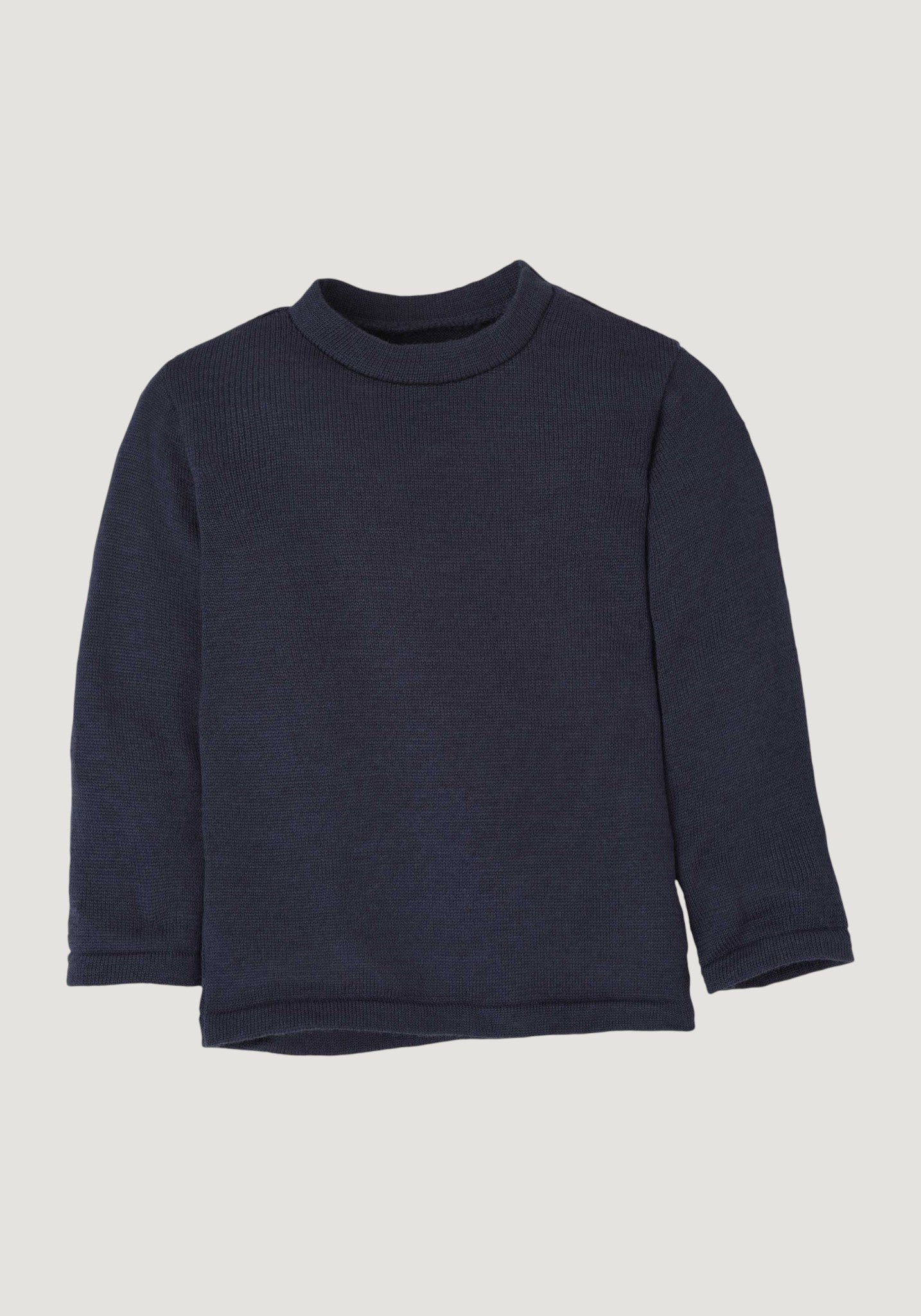 Pulover lână merinos - Indigo