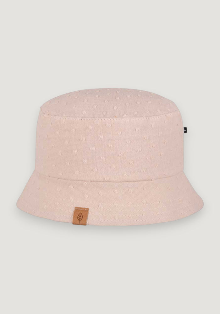 Pălărie bucket muselină dublă din bumbac - Oat