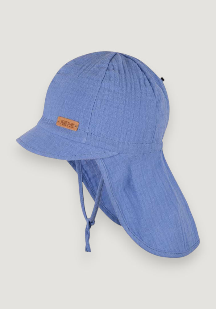 Șapcă muselină dublă din bumbac - Bluebell
