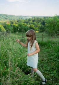 Rochie din lână merinos - Ingrid Alb Oona HipHip.ro