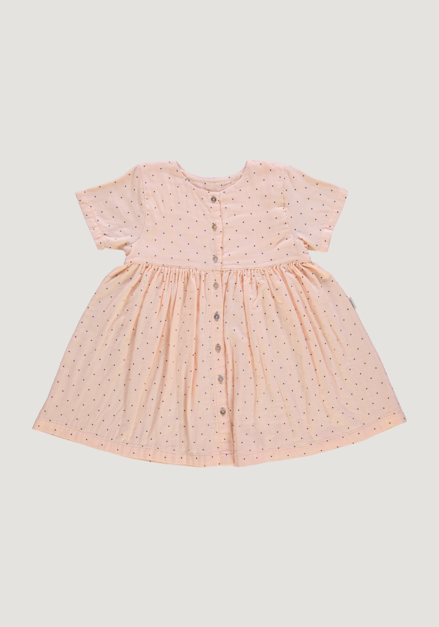Rochie din muselină dublă de bumbac - Guarana Points Bellini