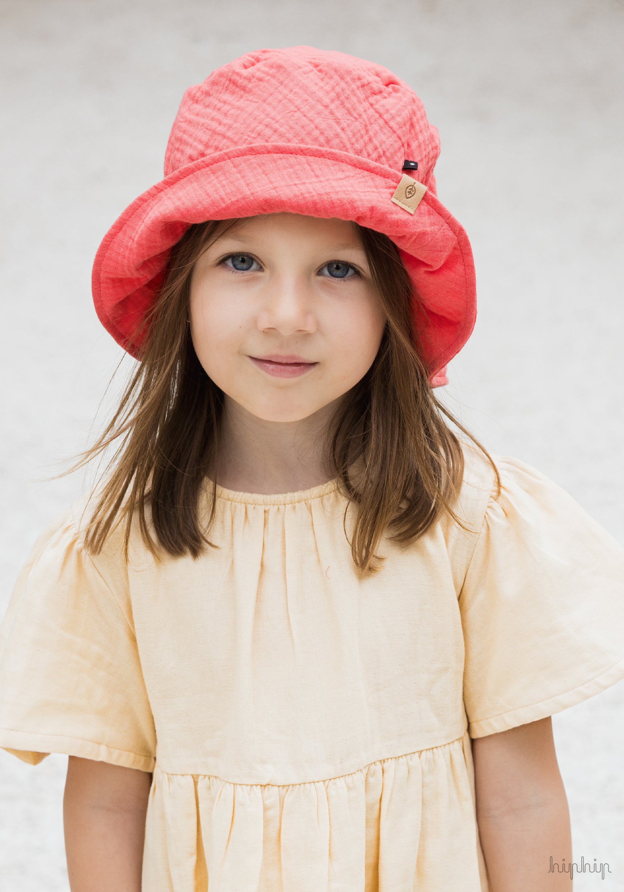 Rochie din muselină dublă de bumbac - Lilas Sun Kiss