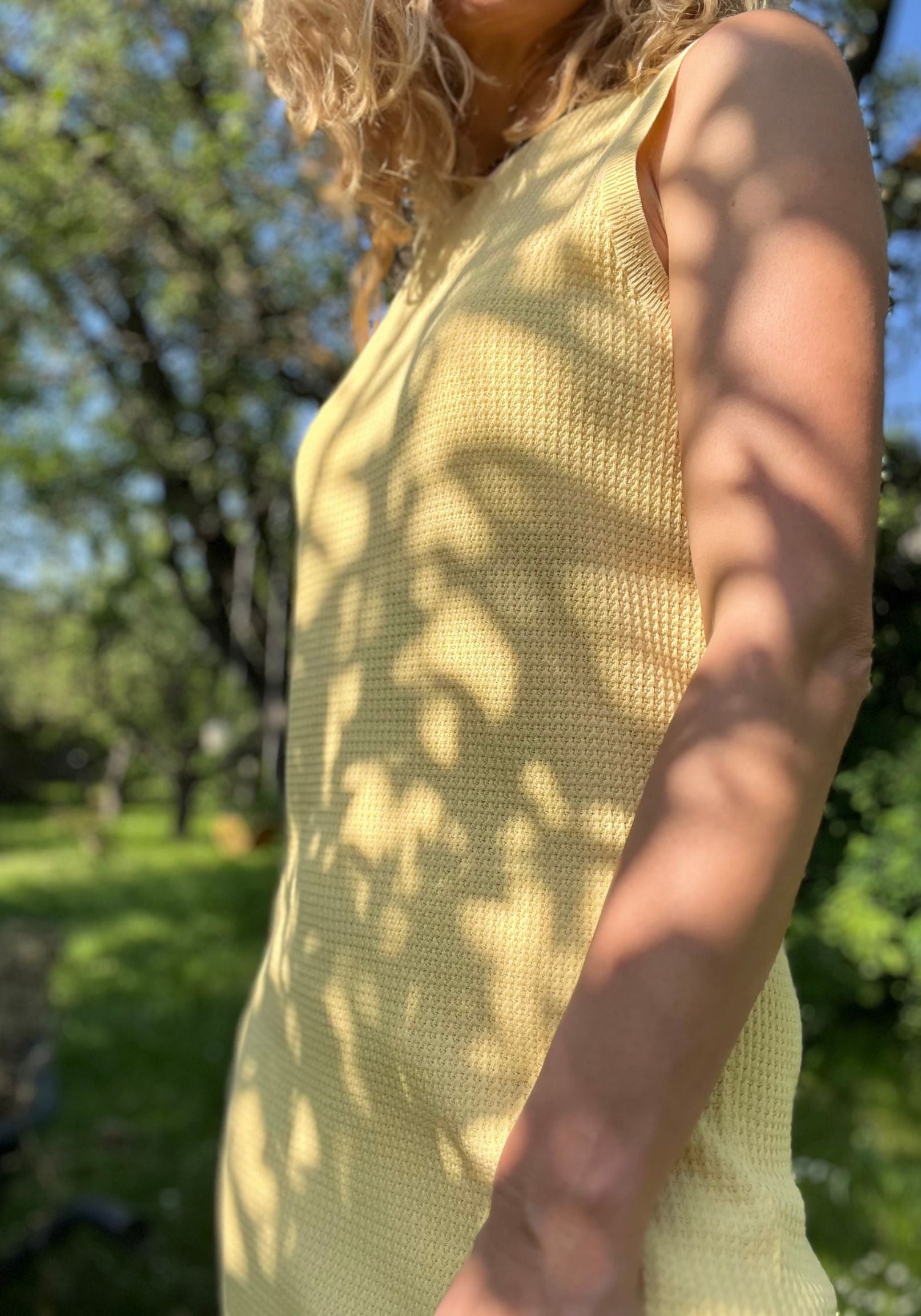 Rochie femei din bumbac - High Twist Vanilla
