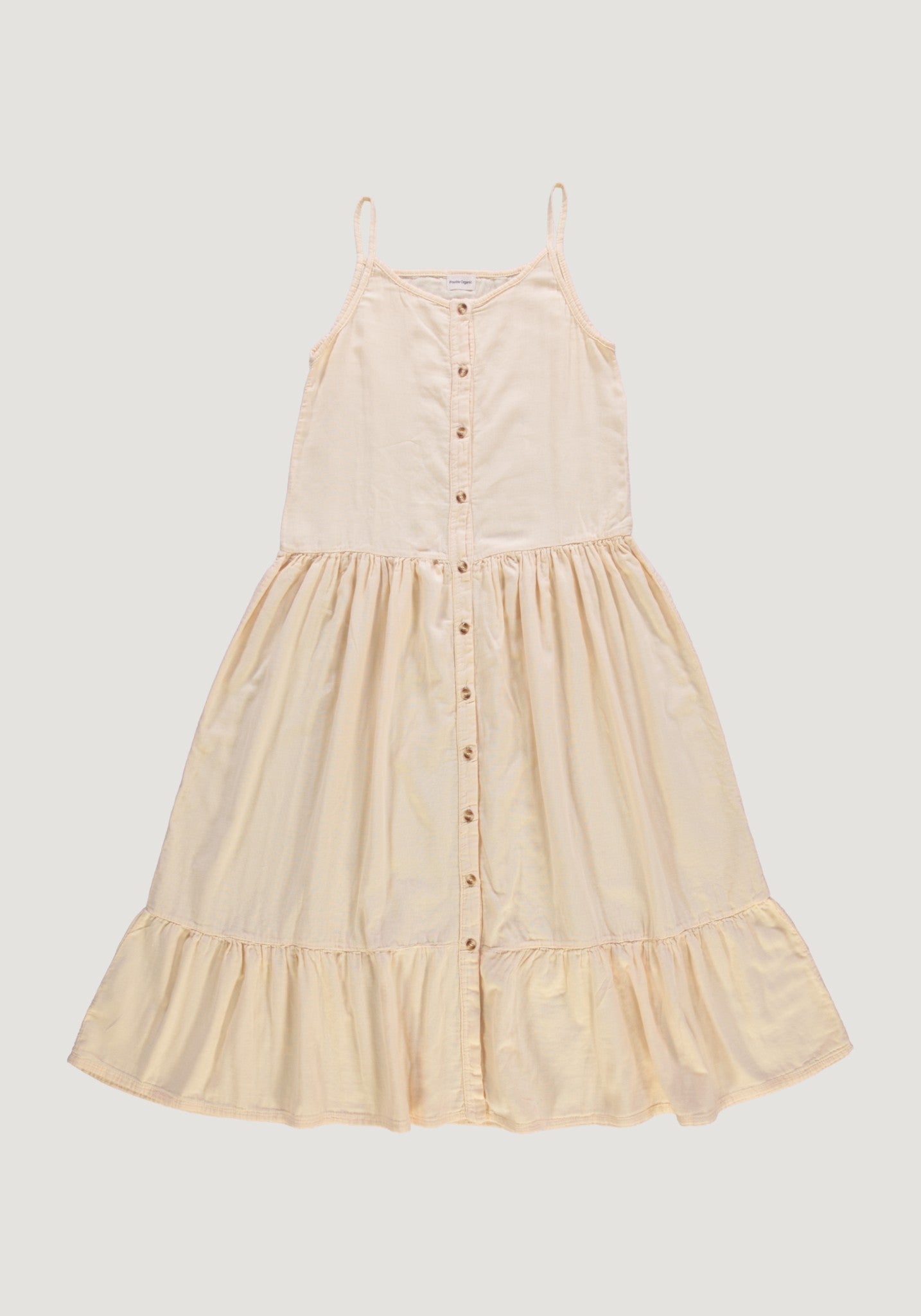 Rochie femei din muselină dublă de bumbac - Celosie Double Cream