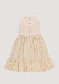Rochie femei din muselină dublă de bumbac - Celosie Double Cream