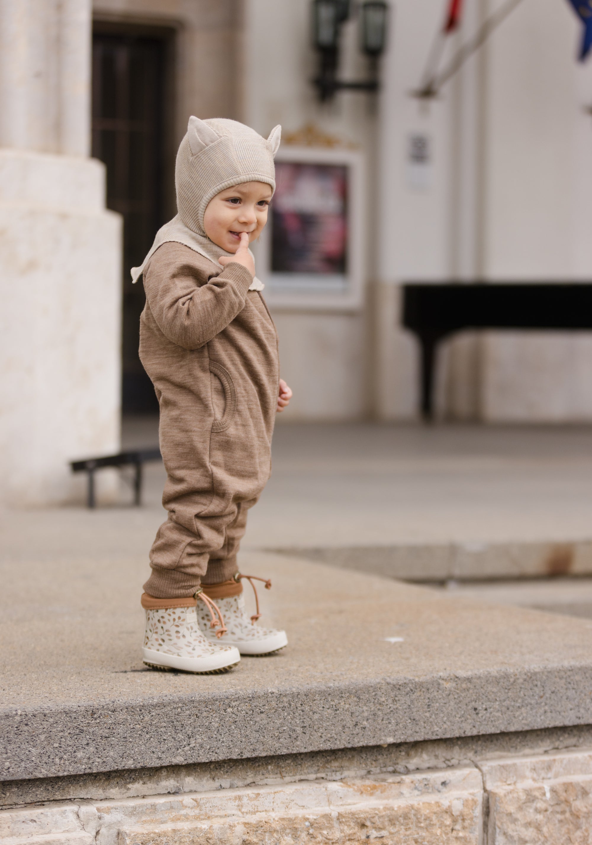 Thermo Cizme de cauciuc îmblănite First Step - Herbs