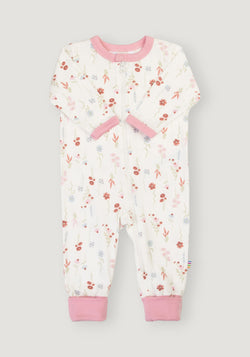 Salopetă cu șosete din bumbac - Wild Flower