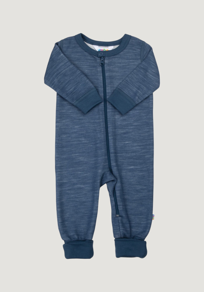 Salopetă cu șosete din lână merinos și bambus - Propeller Dark Denim