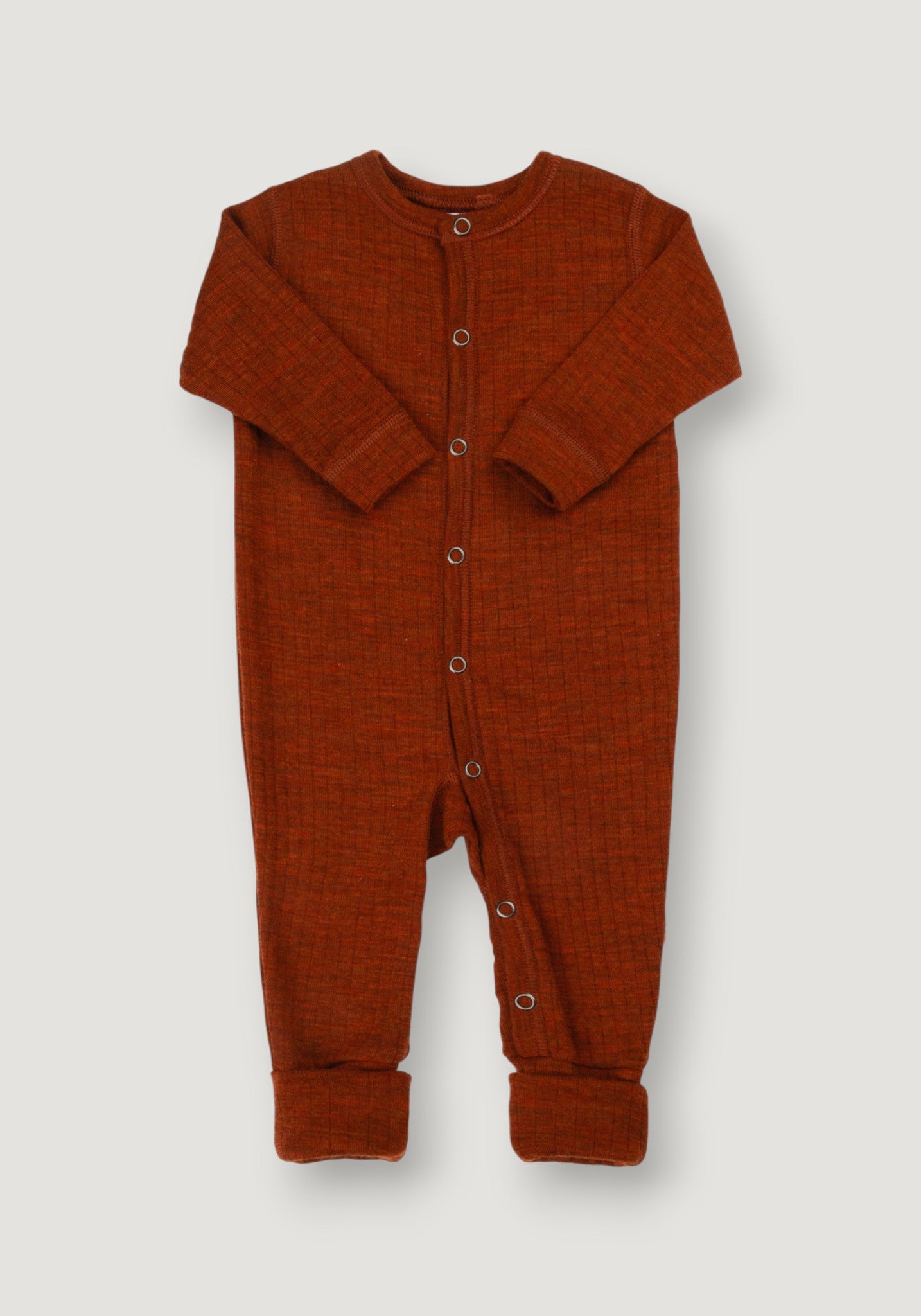 Salopetă cu șosete lână merinos - Basic Russet 50