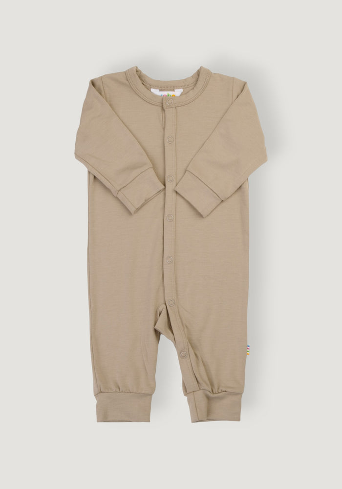 Salopetă din bambus - Pale Beige