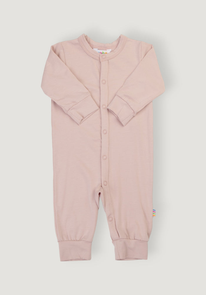 Salopetă din bambus - Pale Pink