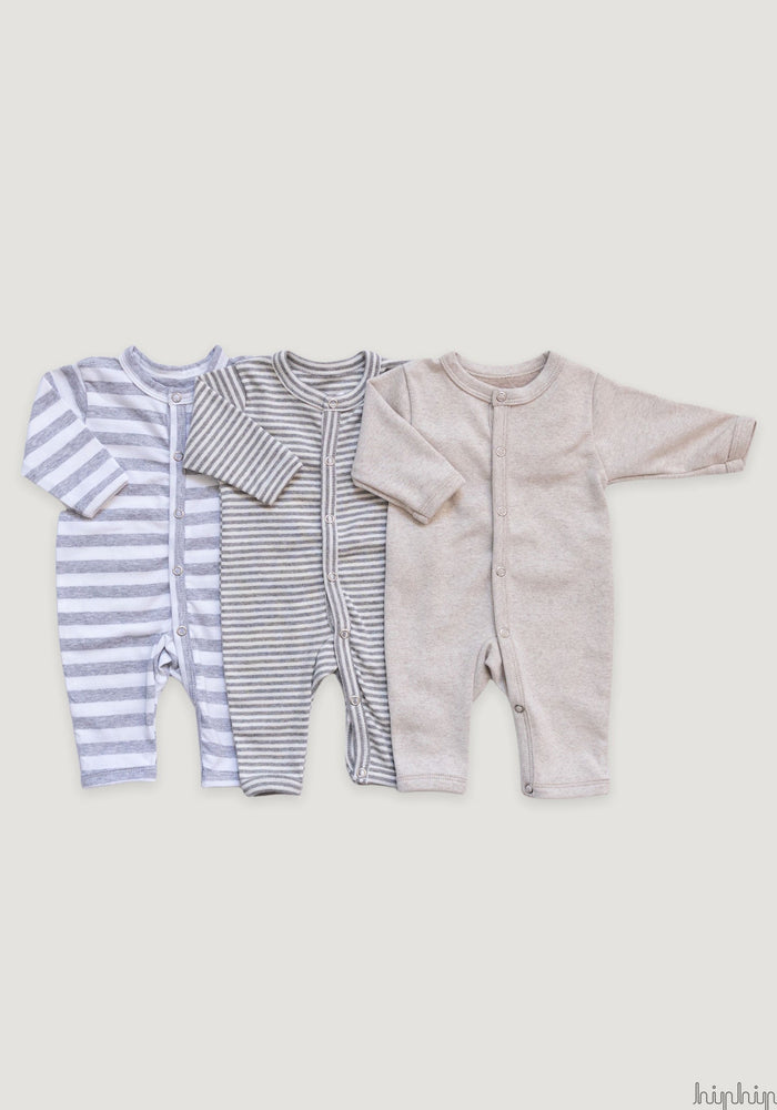 Jumpsuit bumbac - Use It All Unisex (set 3 buc) Joha HipHip.ro