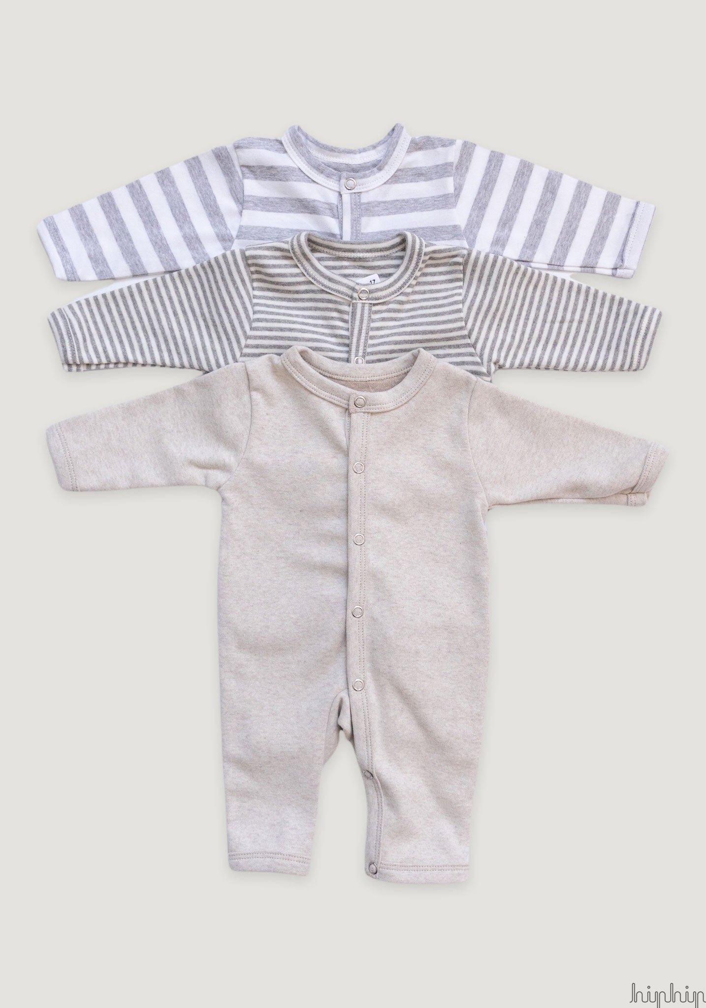 Jumpsuit bumbac - Use It All Unisex (set 3 buc) Joha HipHip.ro