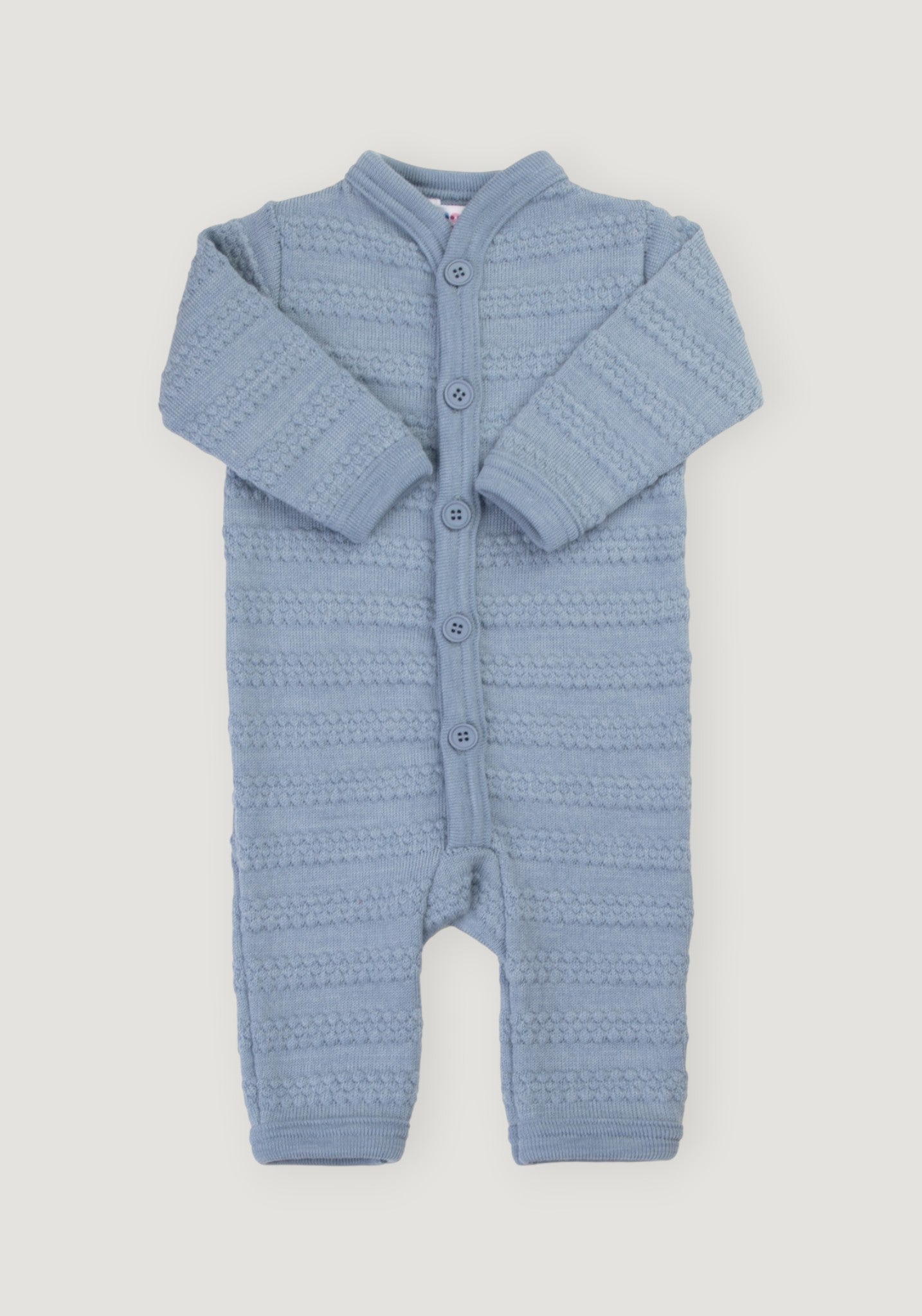 Salopetă din lână merinos - Sailor Blue
