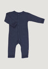 Jumpsuit din lână merinos și mătase - Basic Marine Joha HipHip.ro