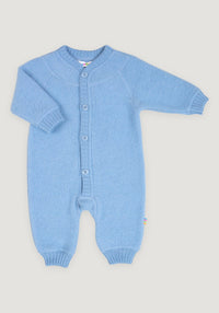 Overall fleece din lână merinos - Blue Allure Joha HipHip.ro