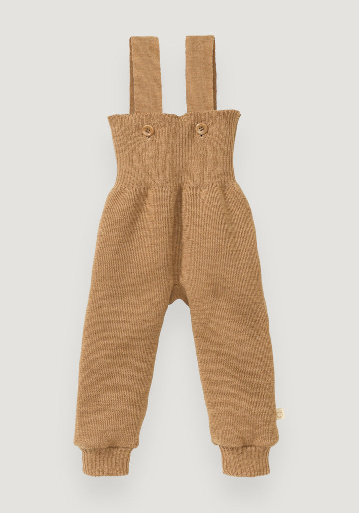 Salopetă lână merinos - Caramel