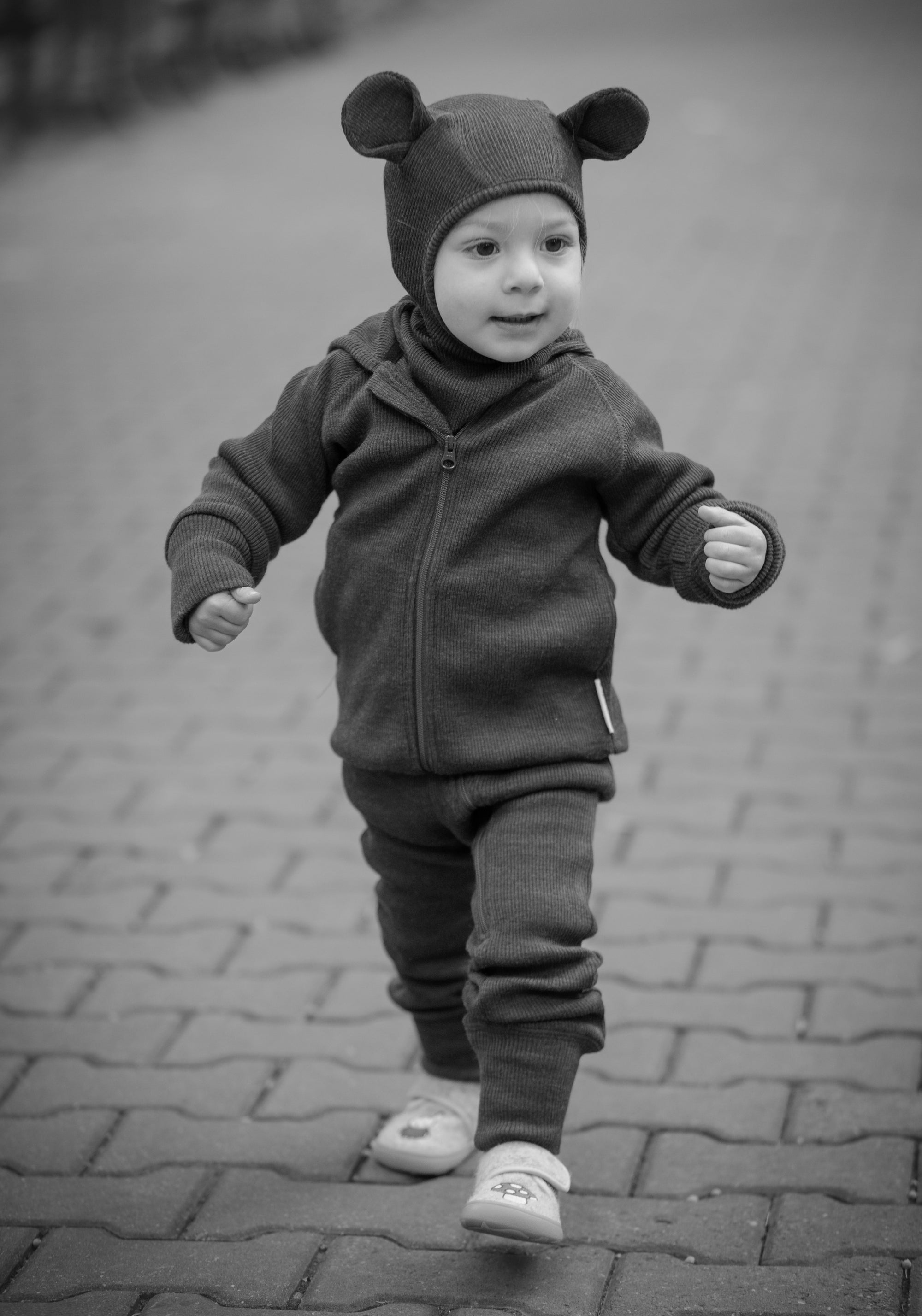 Salopetă lână merinos - Garden Moss Green