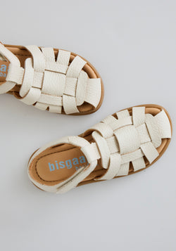 Sandale Barefoot din piele - Alison Creme
