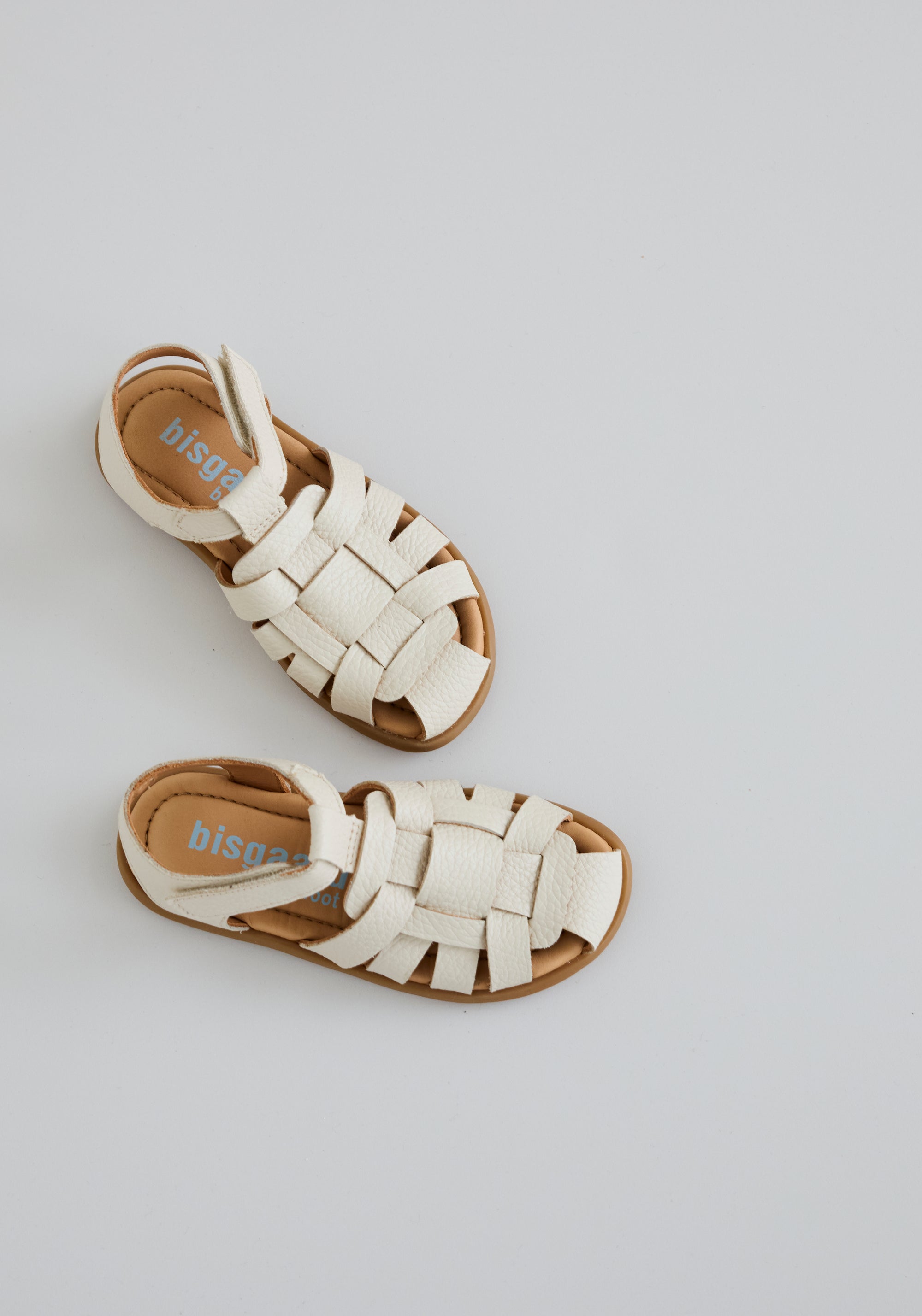 Sandale Barefoot din piele - Alison Creme