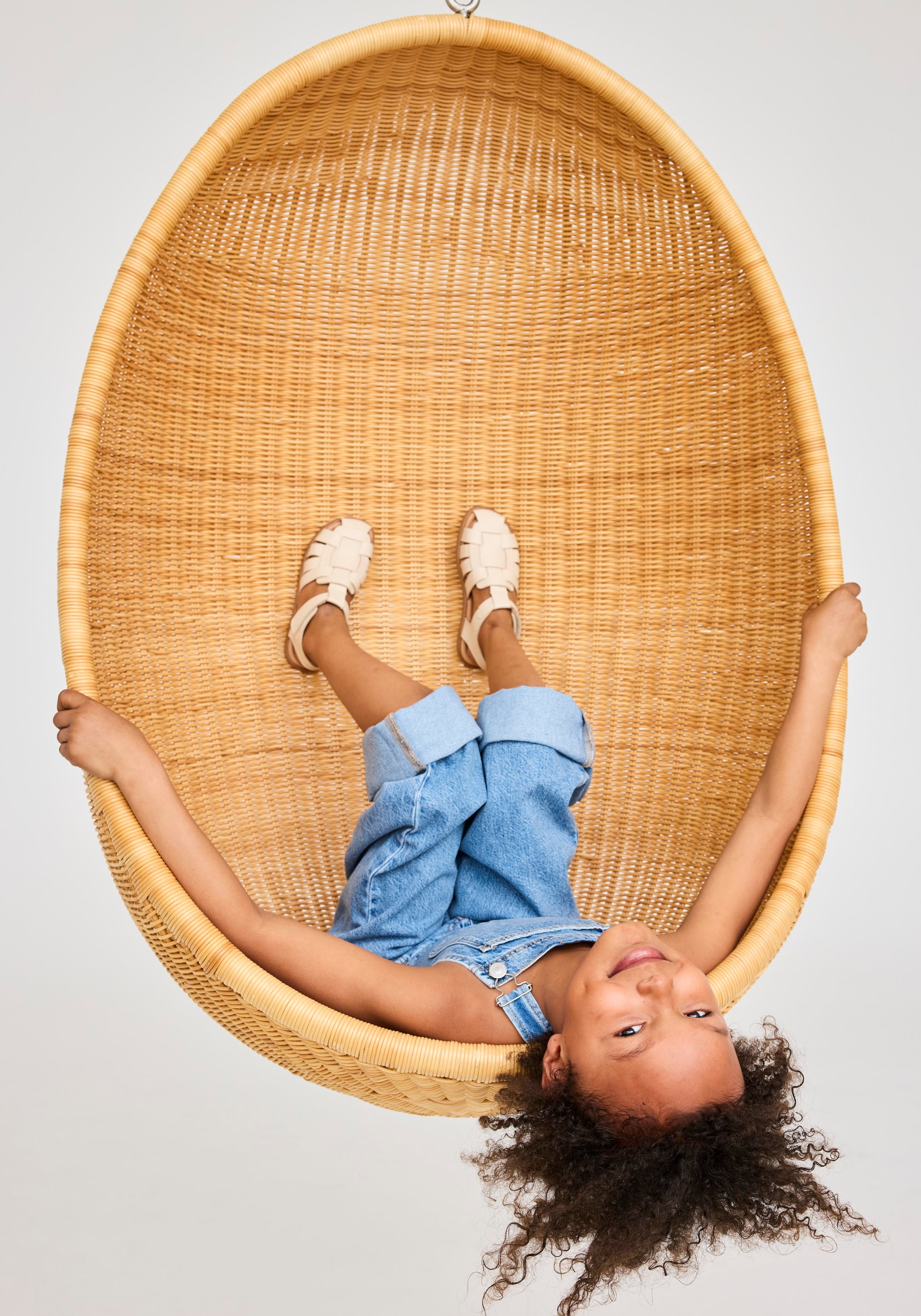 Sandale Barefoot din piele - Alison Creme