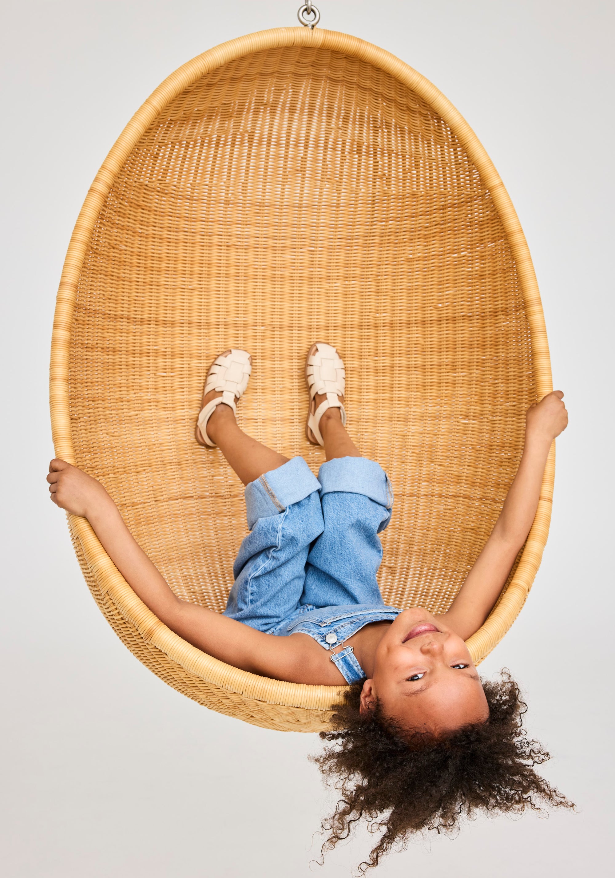 Sandale Barefoot din piele - Alison Creme