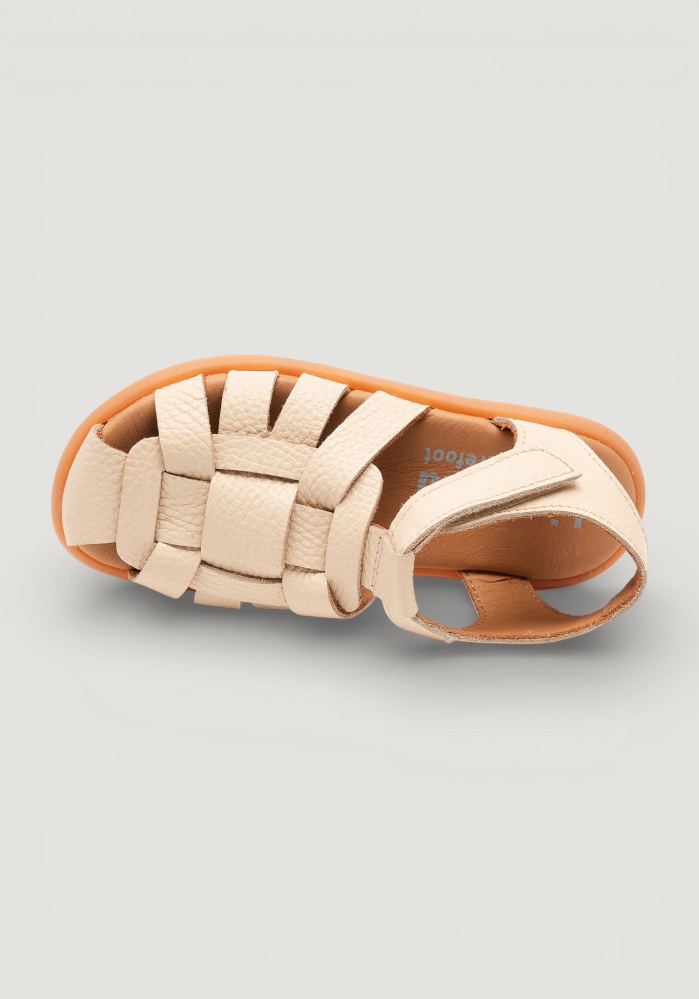 Sandale Barefoot din piele - Alison Creme