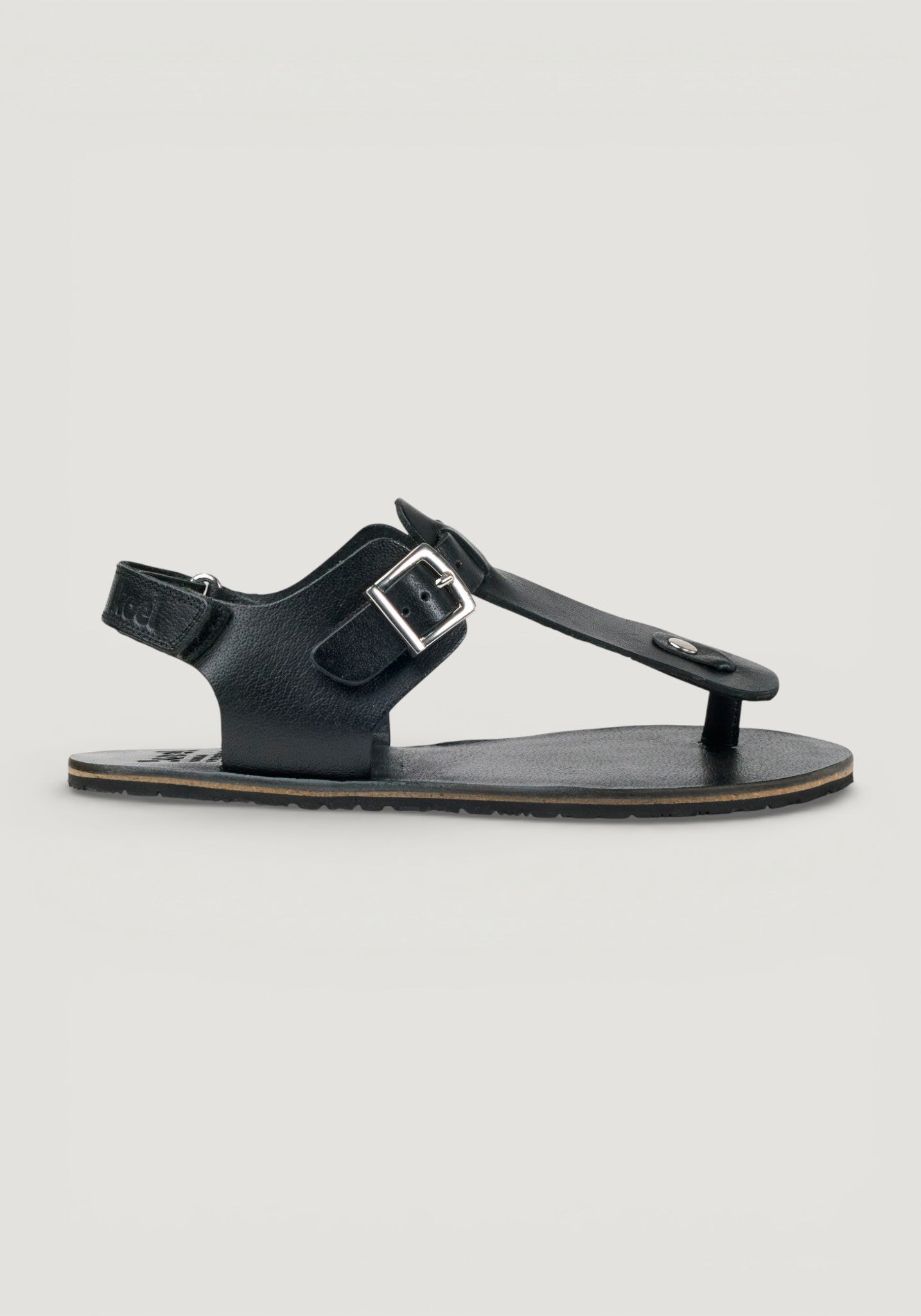 Sandale Barefoot din piele - Ariata Black