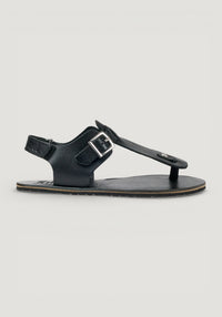 Sandale Barefoot din piele - Ariata Black